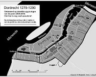 Dordrecht 1270-1290 door Henk 't Jong © 'tScrapeel