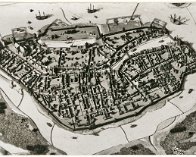 Dordrecht 1544 Maquette vervaardigd in 1944