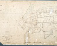 Dordrecht Schil 1811-1832 rondom de Van Strijsingel Kadaster Sectie D blad 1