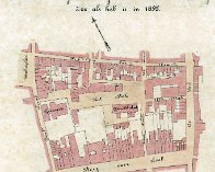 Dordrecht Binnenstad 1895 rondom het Stek