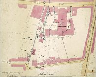 Dordrecht Binnenstad 1897 tussen Kromhout, Kasperspad en St. Jorisweg Aangelegde rioolbuizen