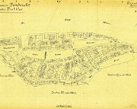 Dordrecht Binnenstad 1922 Sectie F rondom de Nieuwe Haven