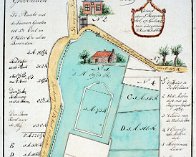 Dordrecht Krispijn 1829 perceel van 't Huis te Dubbeldam wordt Essenhof