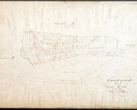 Dordrecht Noordflank 1811-1832 rondom de Lijnbaan Kadaster Sectie C blad 1