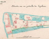 Dordrecht Noordflank 1870 rondom de Lijnbaan