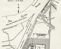 Dordrecht Wieldrecht 1910 Plan Zeehaven in 1915 gerealiseerd