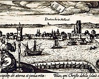 Dordrecht 1572 door Daniel Meiszner in 1678