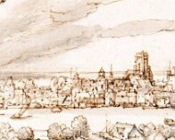 Dordrecht 1592 door Hans Bol