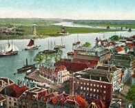 Dordrecht 1902 vanaf de Grote Kerk