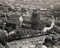 Dordrecht 1924 rondom de Grote Kerk (2)