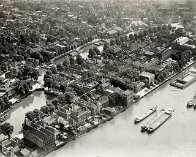 Dordrecht 1924 vanaf de Wolwevershaven